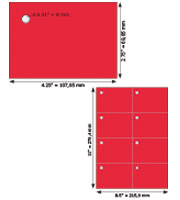 Product#9276-us-red Tag Size: 2.75″ x 4.25″