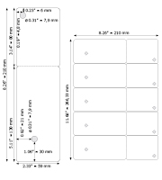 Product#9180 Tag Size: 2.33″ x 8.26″