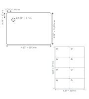 Product#9260 Tag Size: 2.91″ x 4.13″